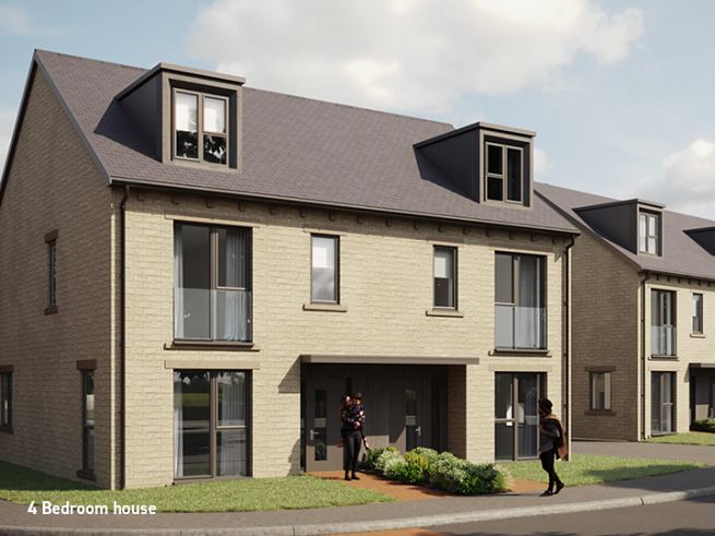 4 bedroom houses - artist's impression subject to change